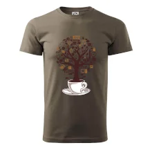 Coffee Tree parts from school icon