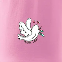 Holubice míru - make love