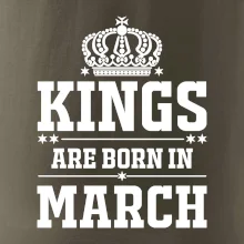 Kings are born in March