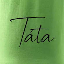 Nápis psací na prsou - táta