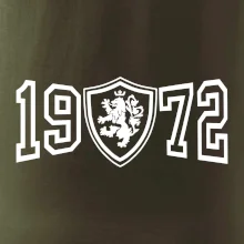Narozeninový motiv - znak - 1972