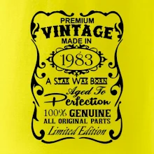 Vintage Etiketa - 1983