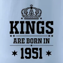 Kings are born in 1951