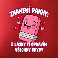 Znamení Panny Z lásky ti opravím všechny chyby