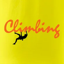 Climbing psací text