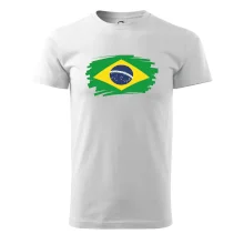 Brazílie vlajka štětkou