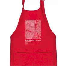 Lysá hora - vrstevnice v obdélníku