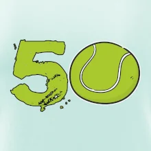 Tenis kulaté narozeniny 50