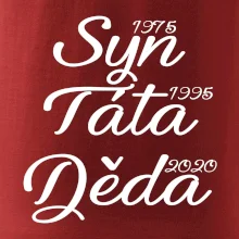 Syn, táta děda - vaše ročníky