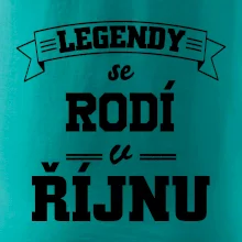 Legendy se rodí v říjnu
