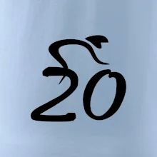 Cyklista slaví dvacítku (20)