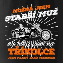 Možná jsem starší muž - tříkolka