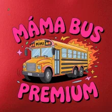 Kreslený Máma bus premium