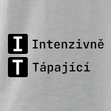 IT Nápis Intenzivně Tápající