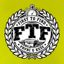 FTF první u keše vítězný odznak