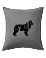 Novofundlandský pes - nápis v tělě