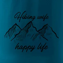 Hiking wife happy life