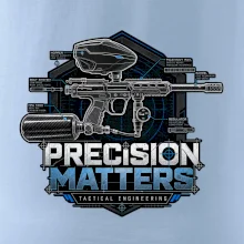 Technický nákres precision matters paintball