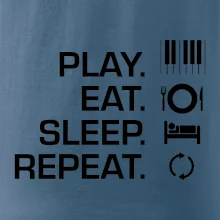 Play eat sleep piano