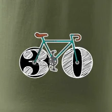 Narozeniny 30 let na kole