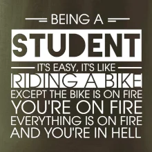 Being a student - bike