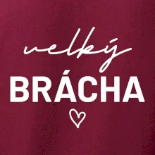 Velký brácha - nápis na prsou