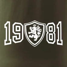 Narozeninový motiv - znak - 1981
