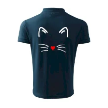 Kočka - srdce místo nosu