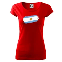 Argentina vlajka okousaná