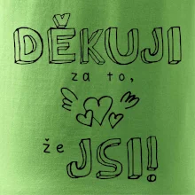 Děkuji za to, že jsi