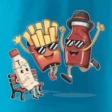 Souboj o hranolky kečup tatarka