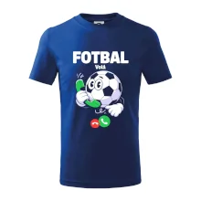 Karikatura fotbal volá