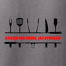 Griluju tak dobře, jak vypadám