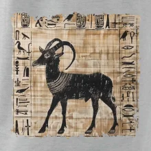 Egyptské hieroglyfy koza