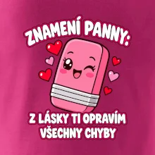 Znamení Panny Z lásky ti opravím všechny chyby