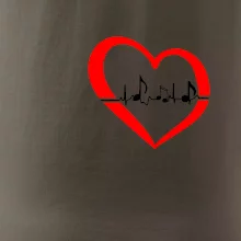 Moje srdce bije pro hudbu - srdce malé