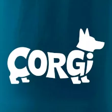 Corgi nápis v těle