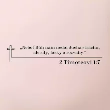 Citáty z bible - 2 Timoteovi 1:7