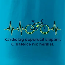 Kardiolog doporučil šlapání. O baterce nic neříkal.