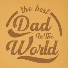 The best dad in the world - psaci