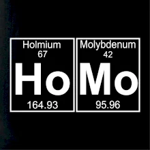 Homo - periodická tabulka