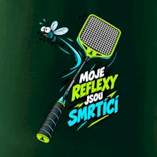 Badminton smrtící reflexy