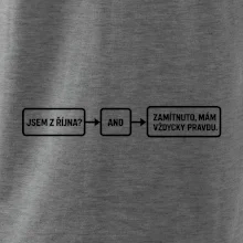 Jsem z října mám vždycky pravdu diagram