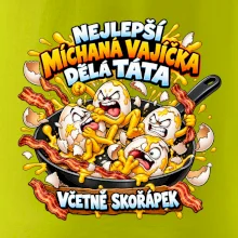 Nejlepší míchaná vajíčka dělá táta Včetně skořápek