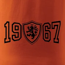 Narozeninový motiv - znak - 1967