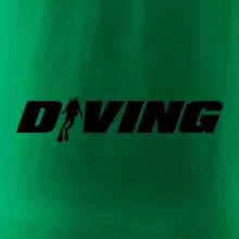 Diving nápis potápěč