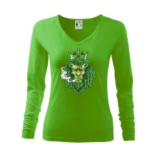 Zhulený lev zelený