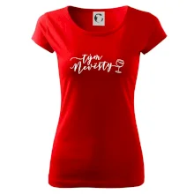 Tým nevěsty červené víno