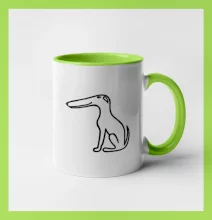 Barzoj obrys černý  (Moňas)