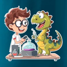 Chemik a dinosaurus - kluk